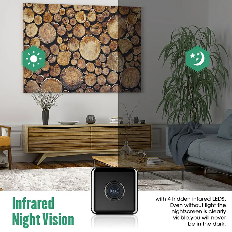 Wifi Mini kamera Inteligentny  – Smart Home Kamera recenzja i cena