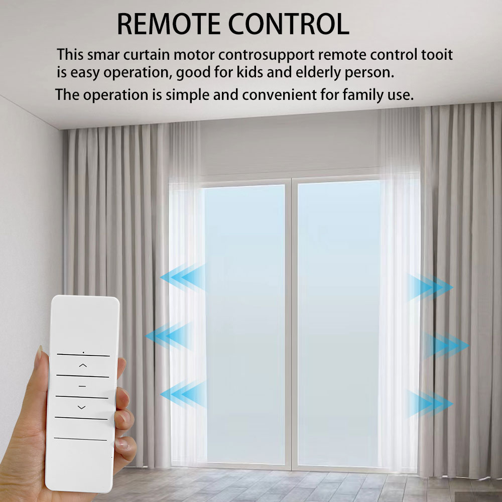 Tuya Battery Electric Curtain  – Smart Home Blinds recenzja i cena