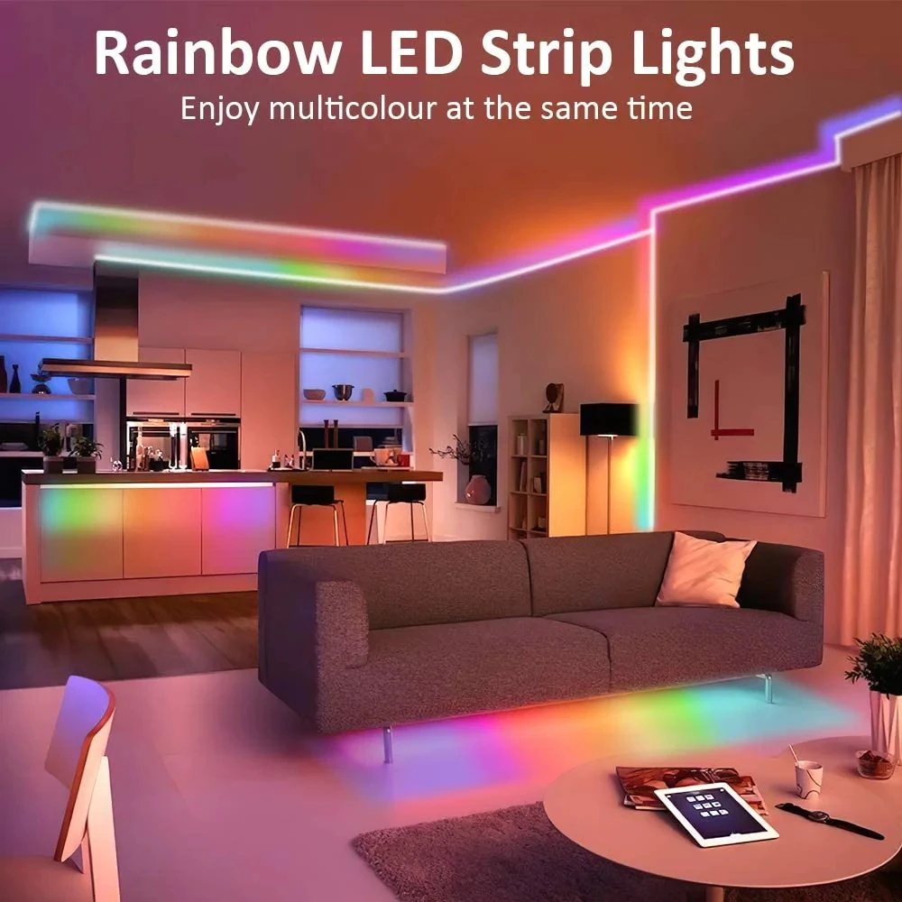 TUYA Neonowa taśma LED RGBIC E – Smart Home Yellow recenzja i cena