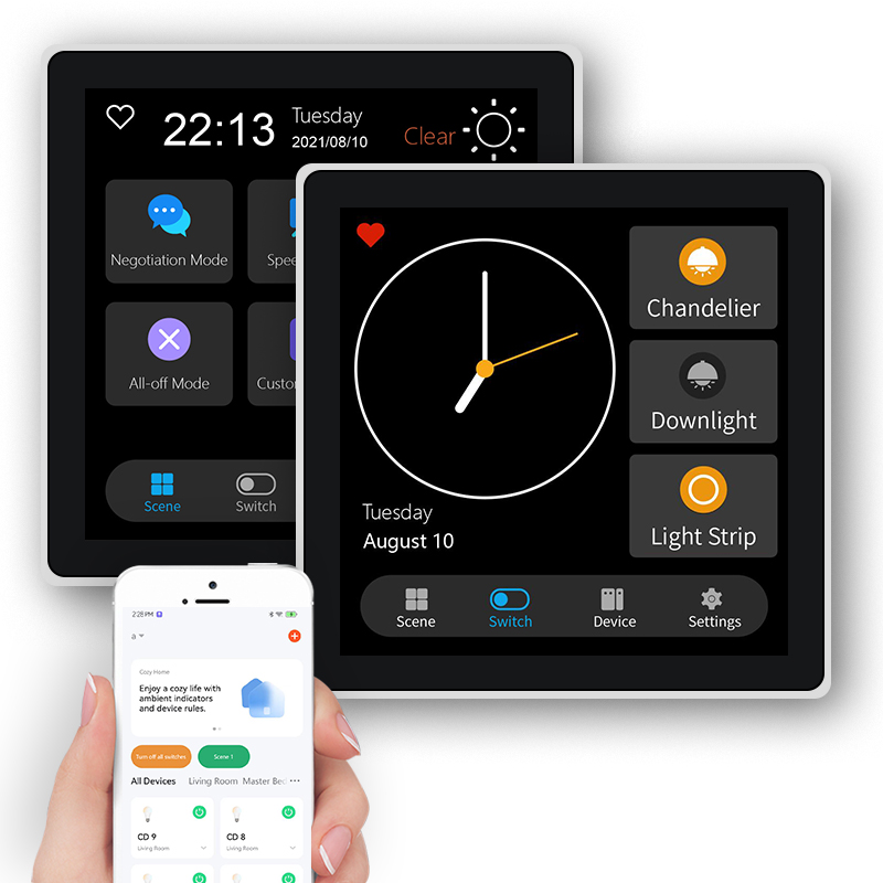 FUERS 4-calowy ekran dotykowy  – Smart Home Life recenzja i cena