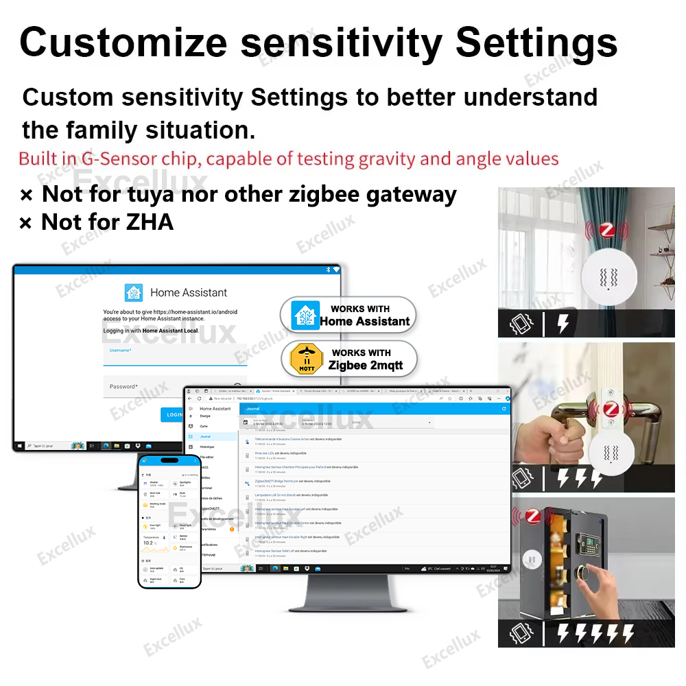 Czujnik wibracji Zigbee 3.0 Sm – Smart Home Setup recenzja i cena