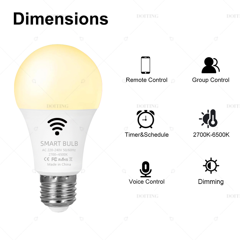 Smart Life Tuya WiFi E27 żarów – Smart Home Yellow recenzja i cena