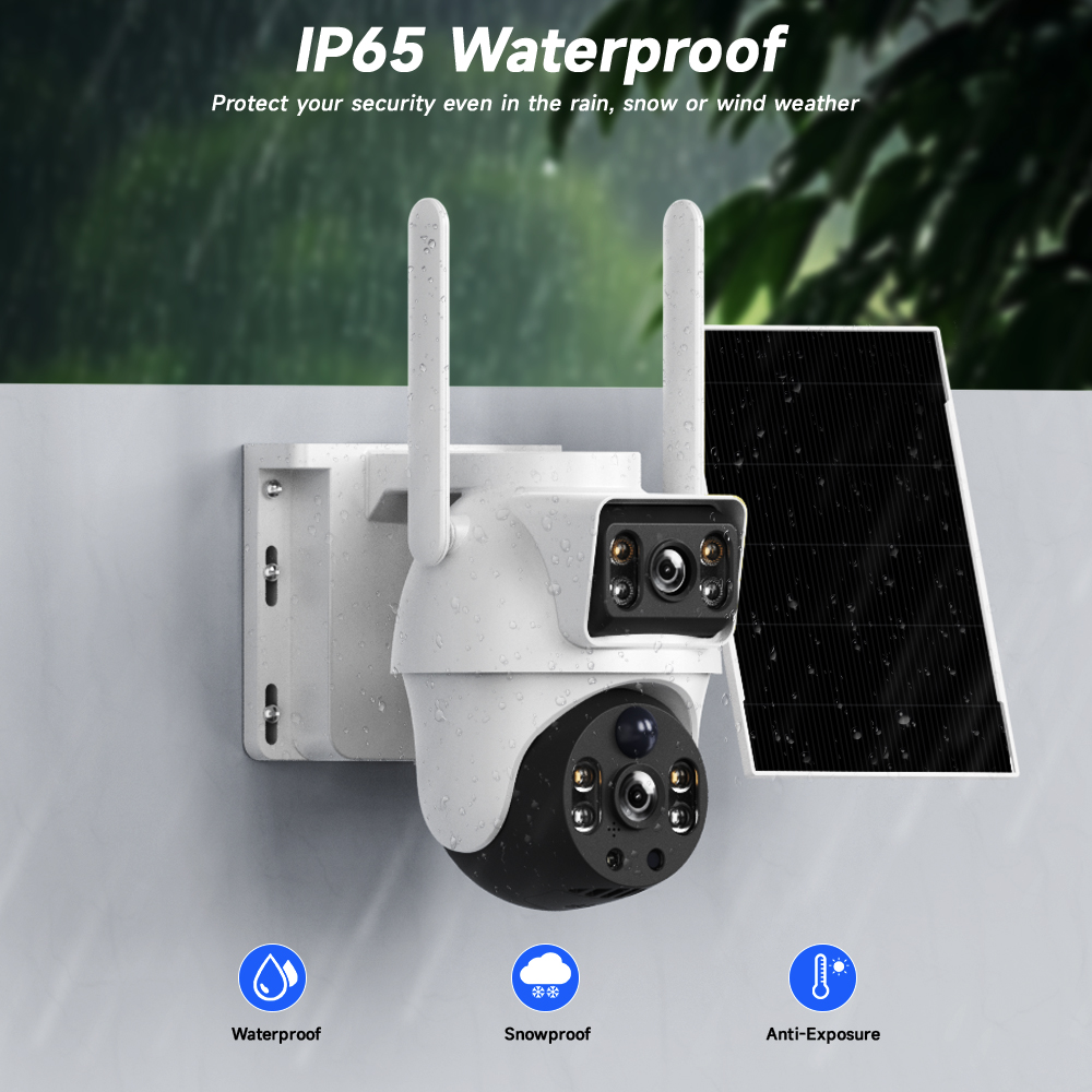 Kamera WiFi Solarna z Podwójny – Smart Home Battery Camera recenzja i cena