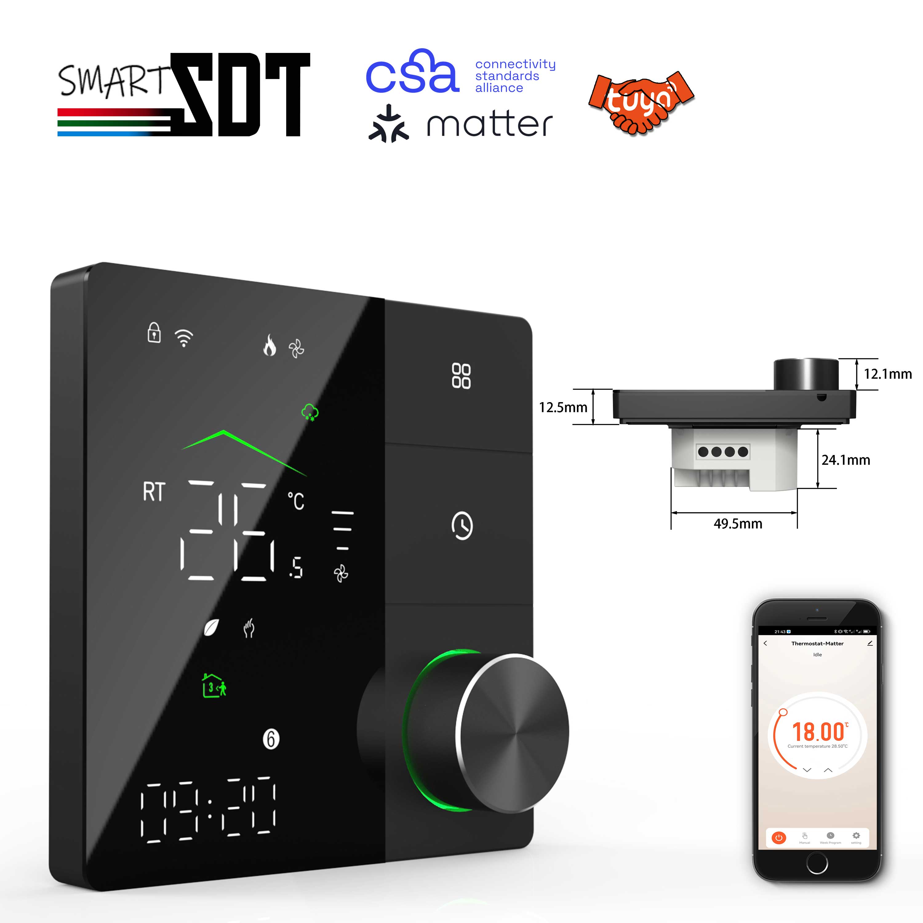 24V 110V 220V termostat grzewc – Smart Home Hub Apple recenzja i cena