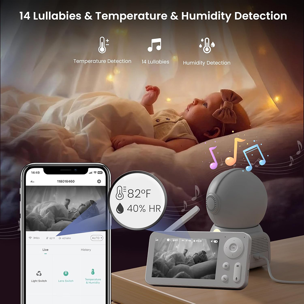 Niania 2K z 2 kamerami i audio – Smart Home Battery Camera recenzja i cena