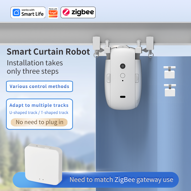 Robot sterujący roletami Zigbe – Smart Home Elements recenzja i cena