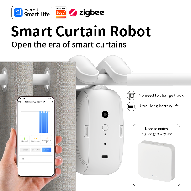 Robot sterujący roletami Zigbe – Smart Home Elements recenzja i cena