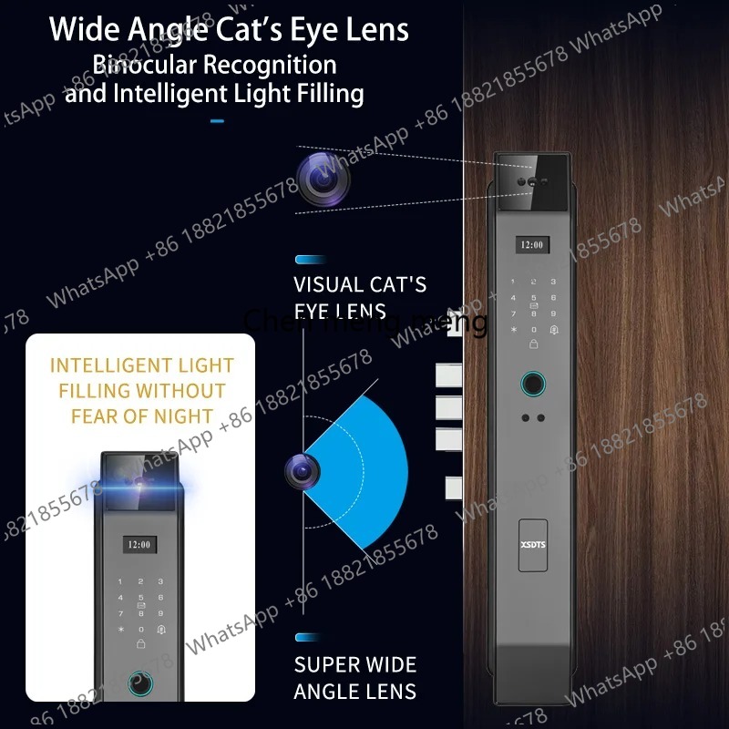 Inteligentny zamek do drzwi z  – Wifi Doorbell Camera recenzja i cena