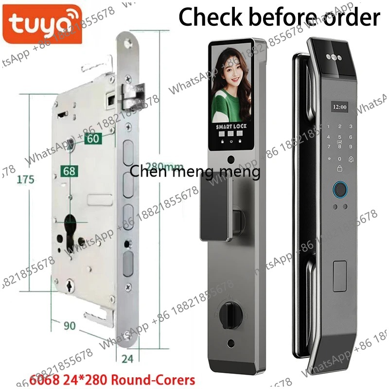 Inteligentny zamek do drzwi z  – Wifi Doorbell Camera recenzja i cena