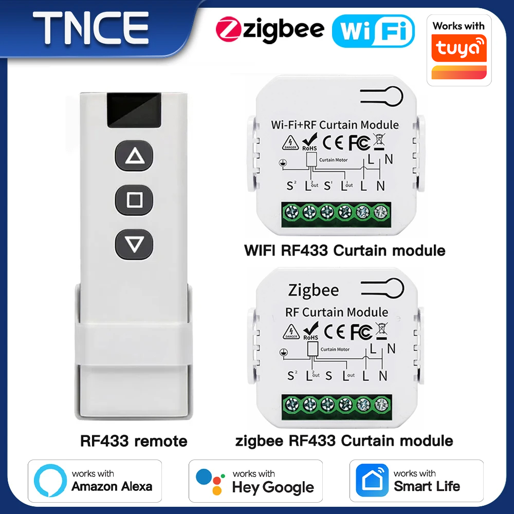 TNCE Tuya moduł przełącznika k – Smart Home Blinds recenzja i cena