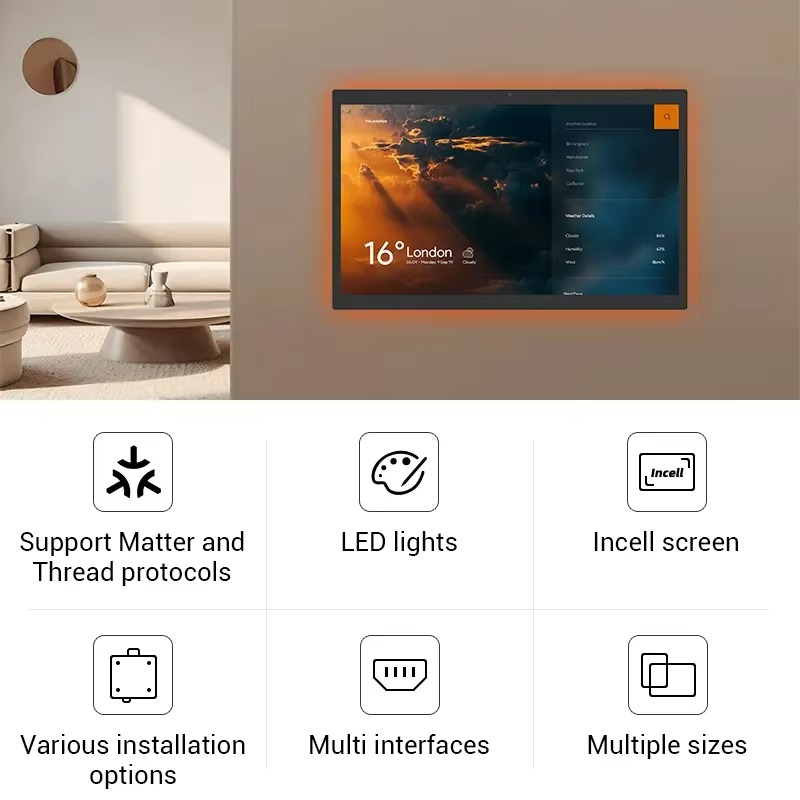 10.1 15.6 Calowy Ręczny Panel  – Smart Home Controller recenzja i cena
